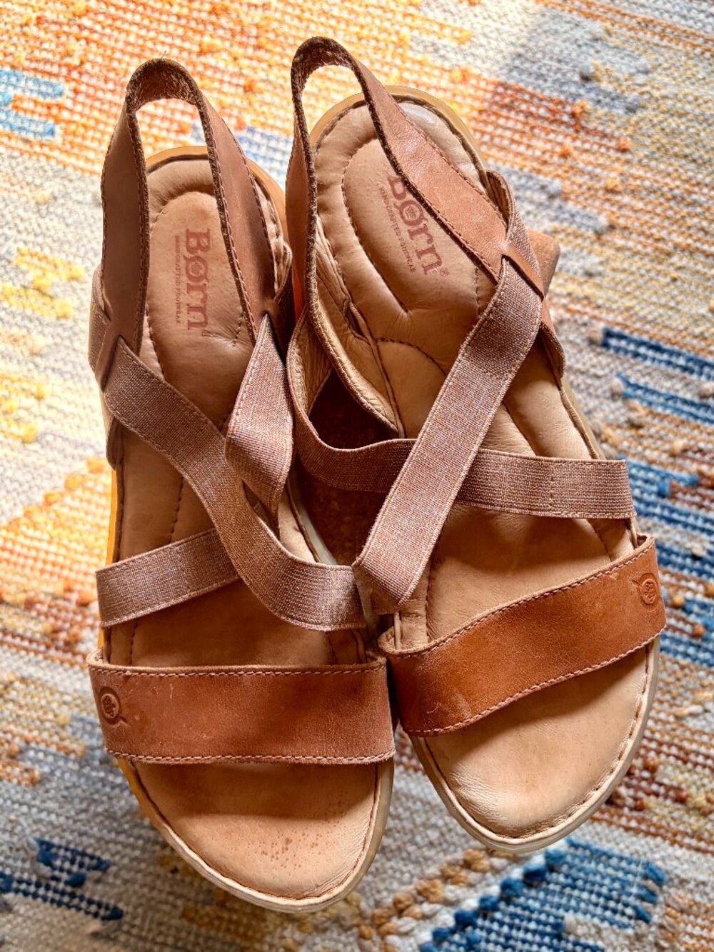 Børn Atiana Tan Stappy Sandal, Size 9M